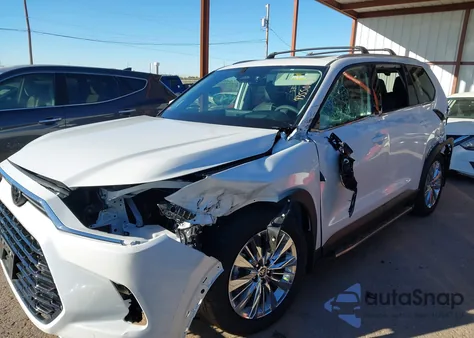 2026 Toyota Grand Highlander Platinum from USA, damaged, VIN 5TDAAAB5XTS104478